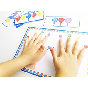 Hands on Montessori Activities, Color Matching Game, Fine Motor Skills ...
