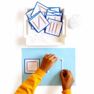 Fine Motor Activities with Q-tip For Preschool and Kindergarten Kids