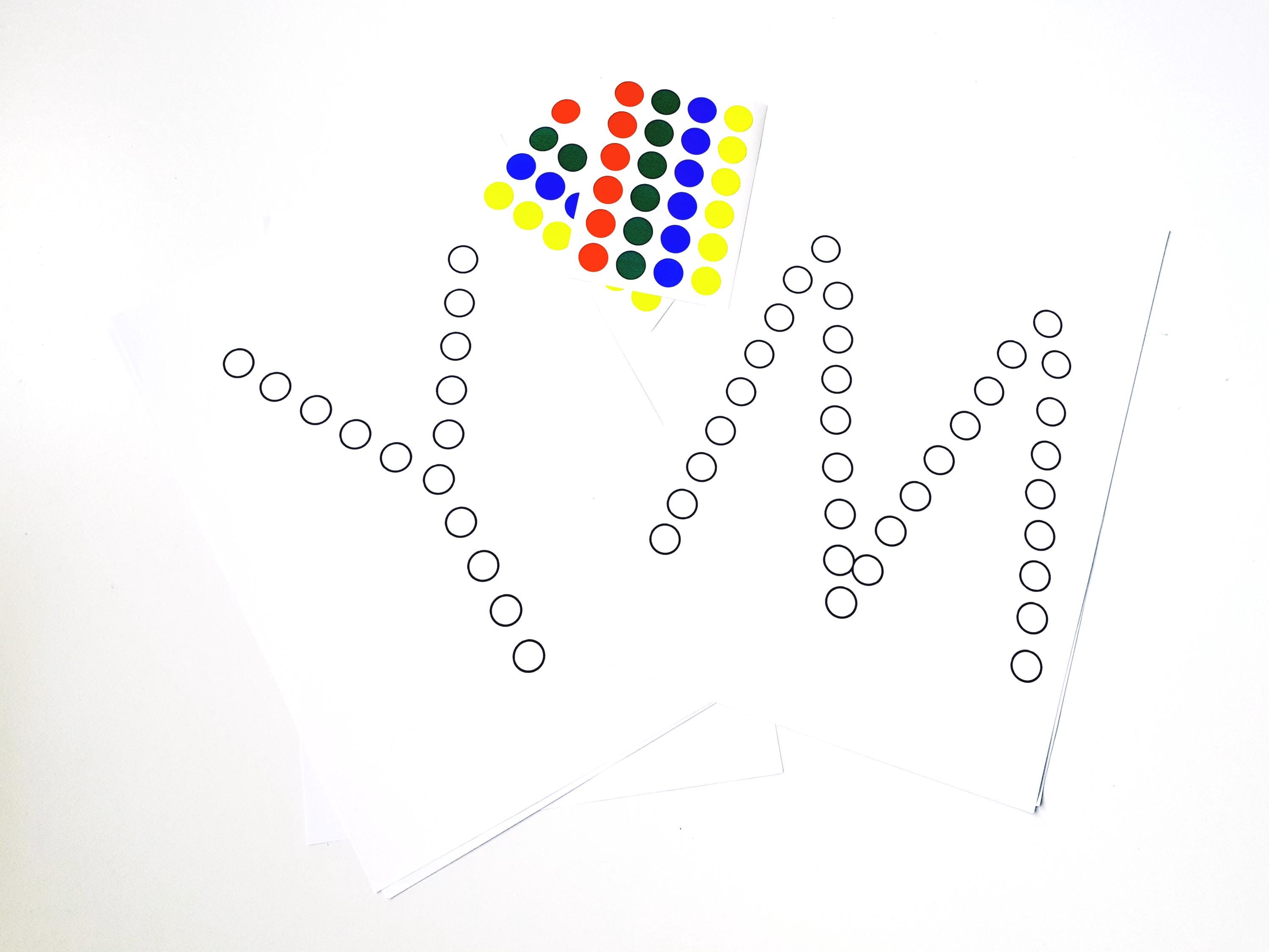 Alphabet Dot Sticker Activity and Fine Motor Skills - Etsy