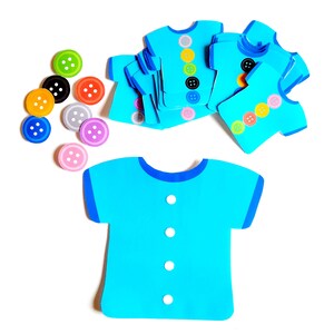 Printable Pattern Activity With Buttons - Etsy