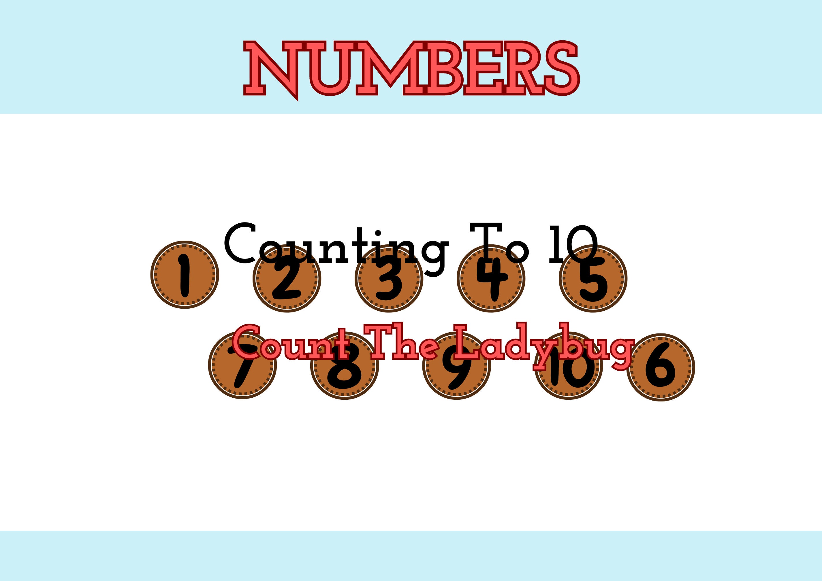 Number Matching Game, Printable Learning Numbers - Etsy