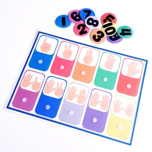 Number Matching Game, Printable Learning Numbers - Etsy