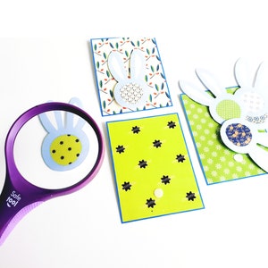 Spring Magnifying Matching Activity Cards, Fine Motor Skills.