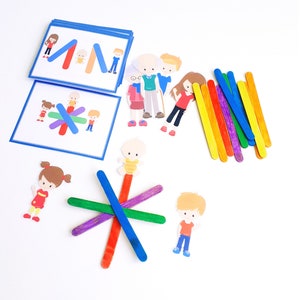 Fine Motor Activities with Stick, Fine Motor  Skills, Pattern Activity