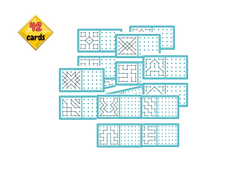 Copy the Pattern, Printable Pattern Activity for Toddlers - Etsy