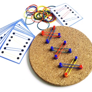 Rubber Band Play, Fine Motor Activity, Montessori Activities, Fine Motor image 5