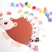 Hedgehog Color Activity, Fine Motor Skills, Color Matching Game ...