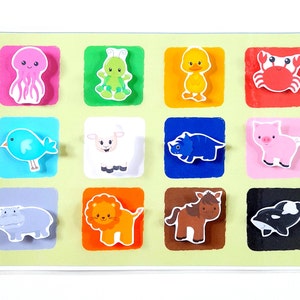 Printable Color Matching Activity for Kids
