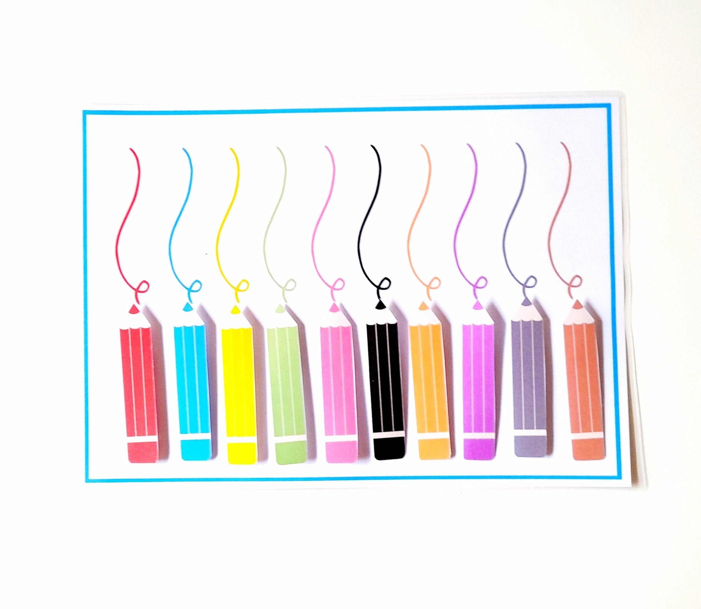 Printable Color Matching Activity for Toddlers and Preschoolers - Etsy