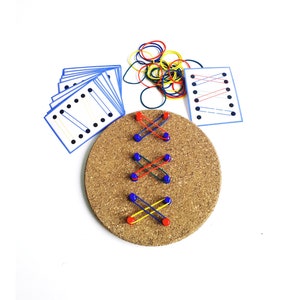 Rubber Band Play, Fine Motor Activity, Montessori Activities, Fine Motor image 7