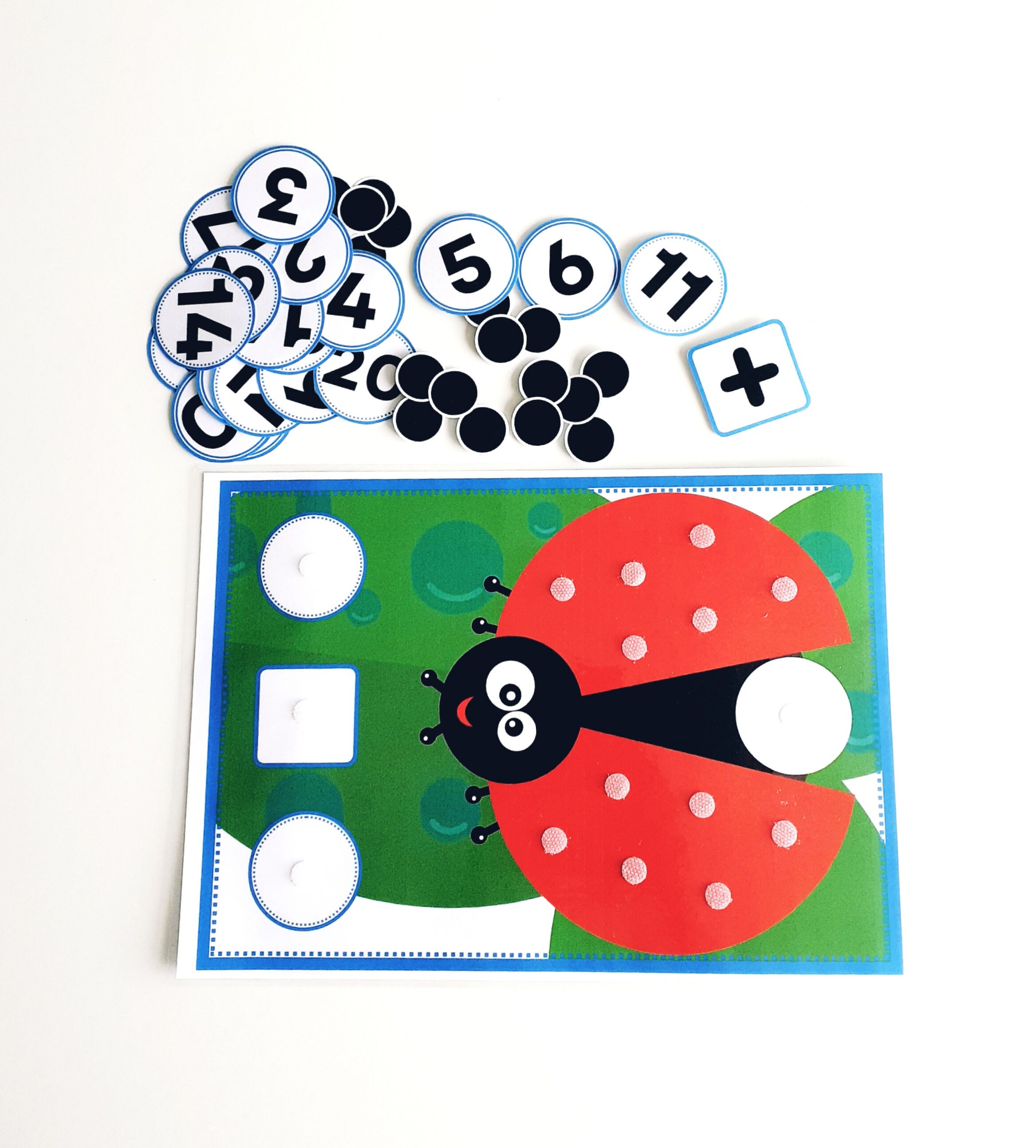 Count and Addition 1 to 20, Counting Toys for Toddlers, Fine Motor ...