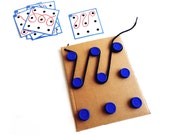 Fine Motor Activities with Plastic Caps, Montessori Activities, Printable Activity for Toddlers, Fine Motor
