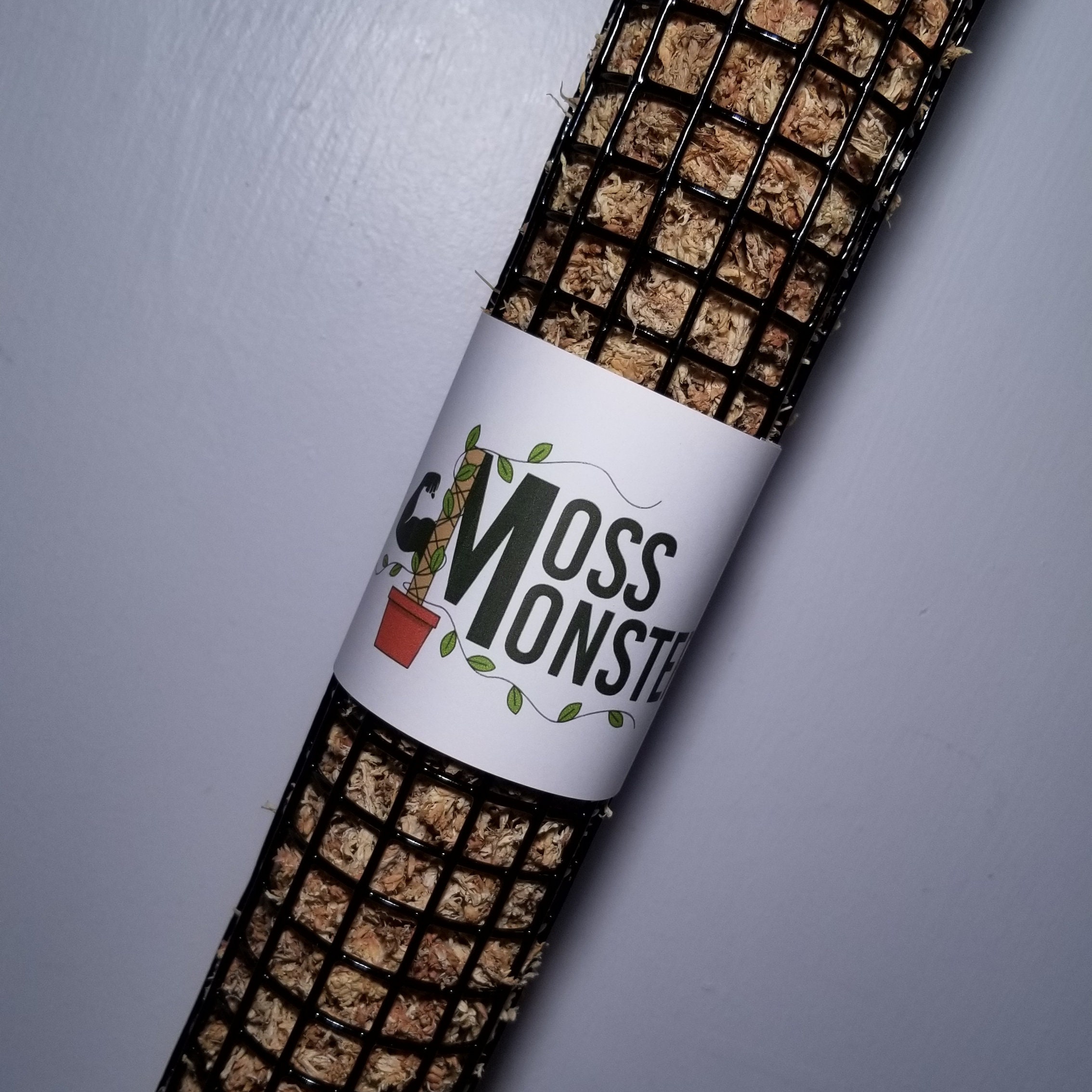 Moss Pole Moss Monster Premium Grade Moss Pole Etsy