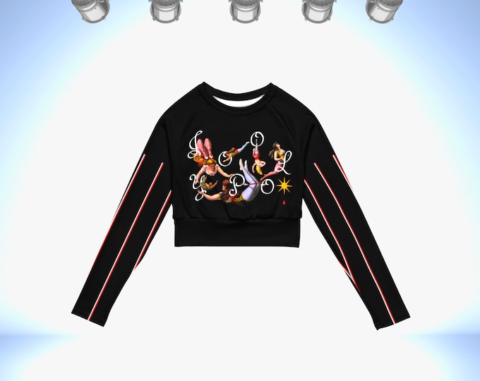 Victorian Aerialist | UV Protected Raglan Crop Top