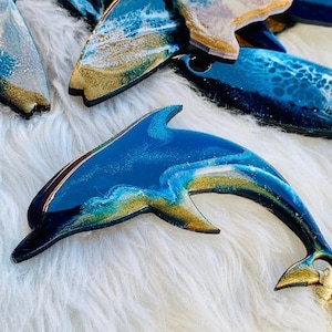 Sea Life Resin Christmas Ornaments