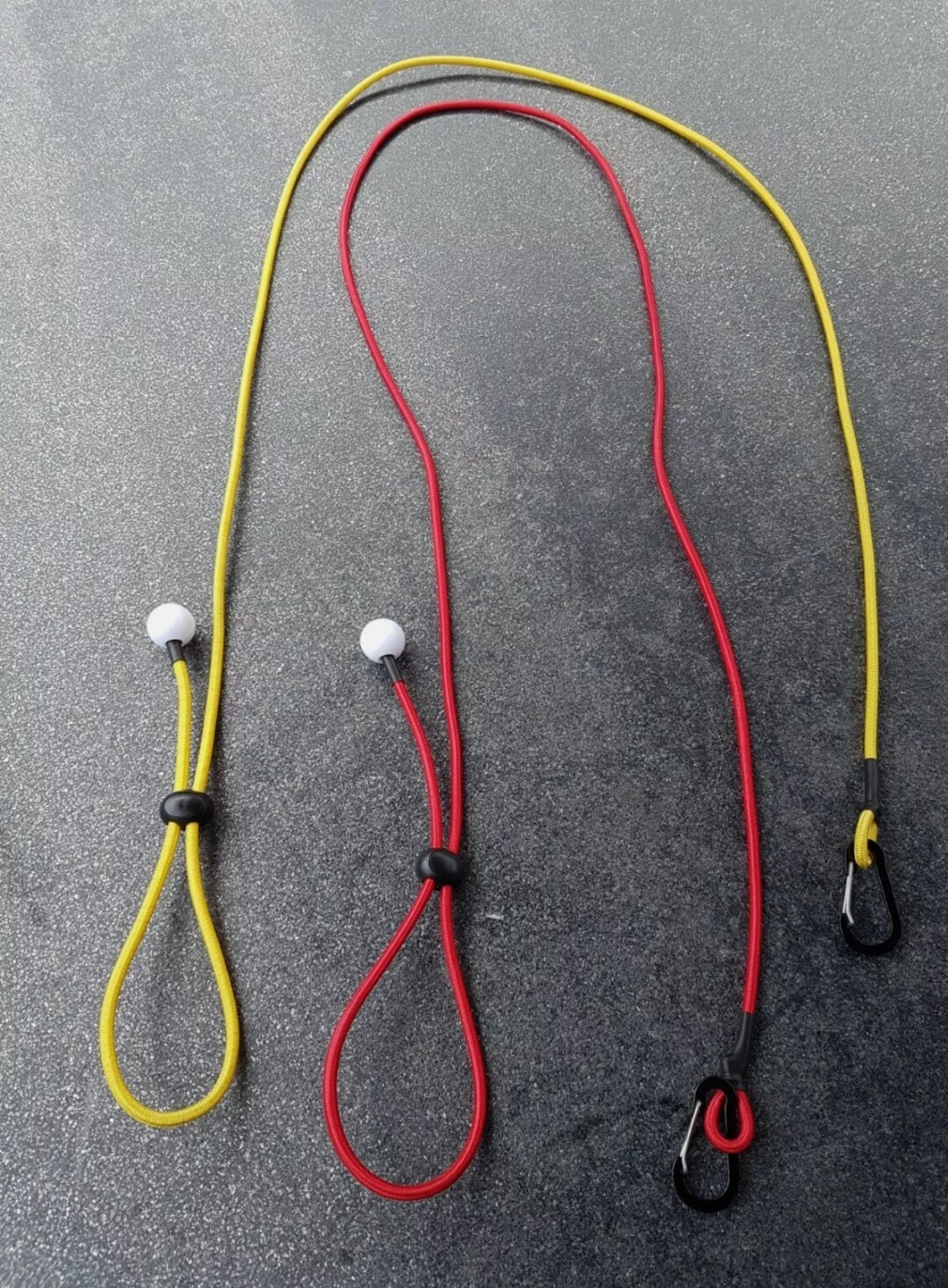 2x Kayak Paddle Leash Fishing Rod Holder Bungee Tie Rope Shock Etsy