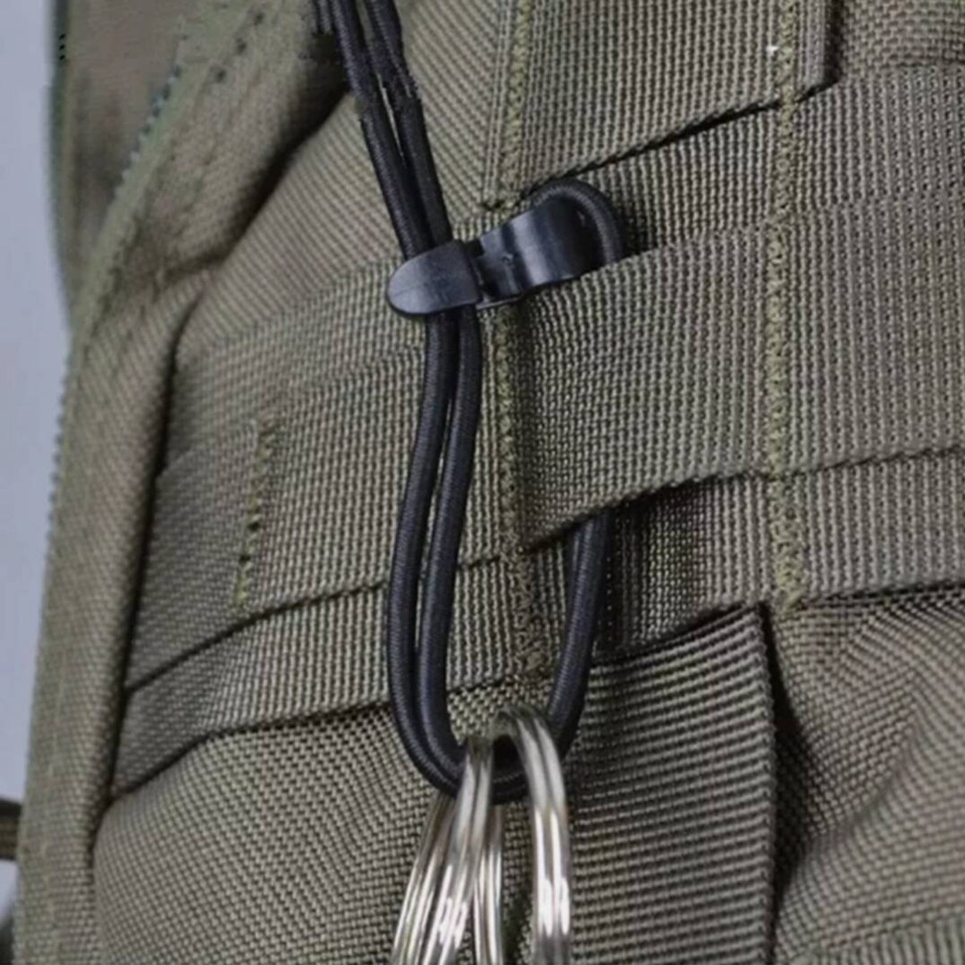 4x Backpack Securing Fixing Hiking Stick Holder Walking Pole