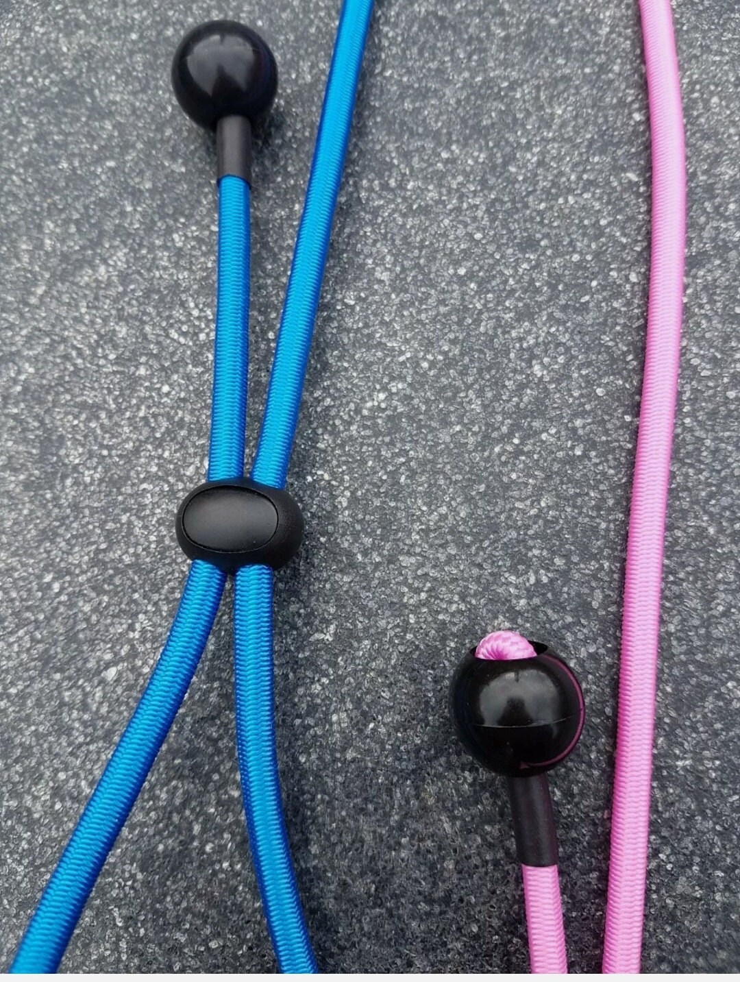 2x Kayak Paddle Leash Fishing Rod Holder Bungee Tie Rope Shock Etsy