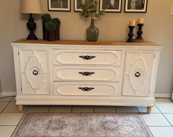 Vintage buffet entry table