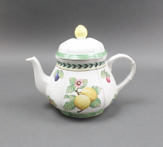 Villeroy & Boch Germany French Garden Fleurence Teapot With - Etsy