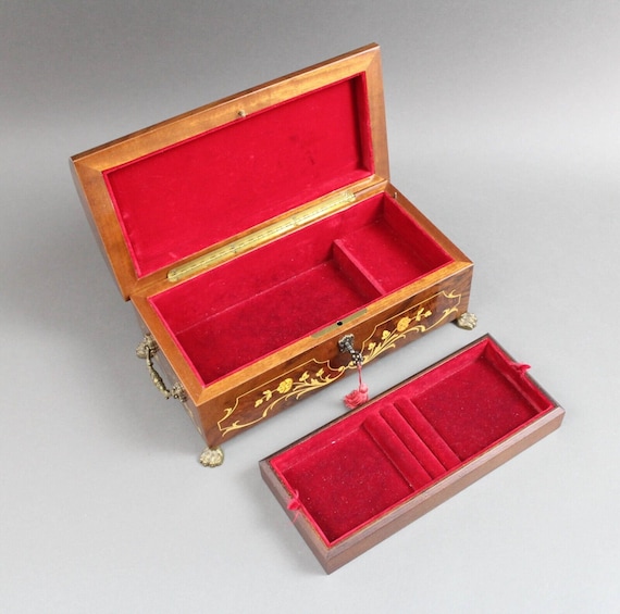 Sorrento Italian Inlaid Wood Reuge Swiss Santa Lucia … Gem