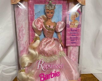Vintage Rapunzel Barbie circa 1997