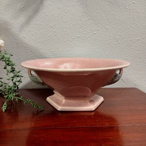 Vintage/Antique Roseville Pottery Large Ceramic Compote
