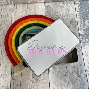 Aluminium tin mockup - Tin mockup bundle - Digital download JPG - Aluminium tin 3 image bundle photography