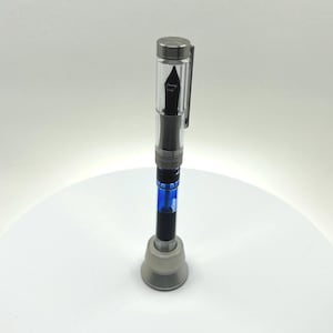 Angular Pen Stand - Solid Machined Aluminum Pen Holder