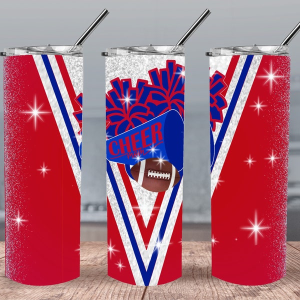 Blue and Red Pom Pom Png - Etsy