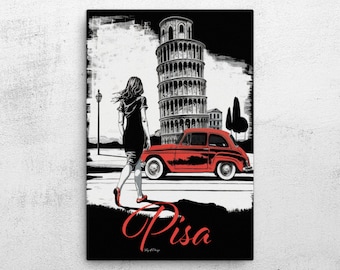 Leaning Tower of Pisa, Italy Canvas