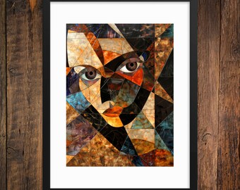 Whisper of Wisdom Mosaic Framed Art