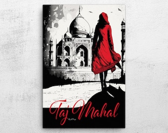 Taj Mahal, Agra, India Canvas