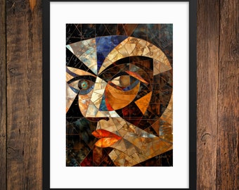 Tales of the Tempest Mosaic Framed Art