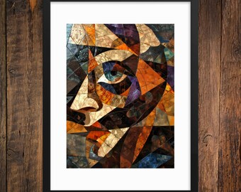 Glimpse of Glory Mosaic Framed Art