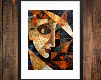 Appearance of Awe Mosaic Framed Art
