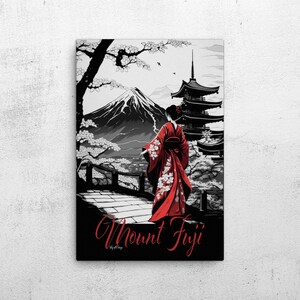 Mount Fuji, Chureito Pagoda, Japan Canvas
