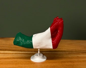 Bobblehead Italian Hand Gesture - Italian,Gesture,Gesto,Wobbler,Mano,Regalo,Gift,Dashboard,Dondolante,Valentine's Day,Funny