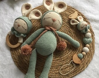 Crochet Doll for Sale, Amigurumi Rabbit, Amigurumi Bunny, Mum To Be Gifts, Pregnancy Gift, Small New Baby Gift,