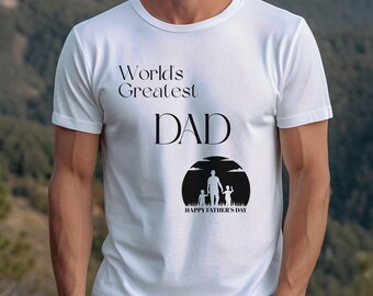 World's Greatest Dad T-Shirt, Father's Day Gift