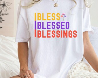 Blessed Shirt: Comfort Colors Christian Unisex Tee