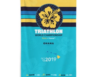 Vlag Kona Wereldkampioenschap triatlon 2019