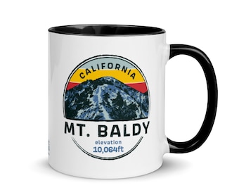Mt. Baldy Tasse mit Farbe Innen