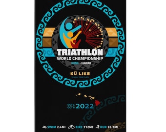 Vlag van het Kona-wereldkampioenschap triatlon 2022