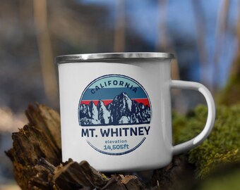 Tazza smaltata Mt Whitney