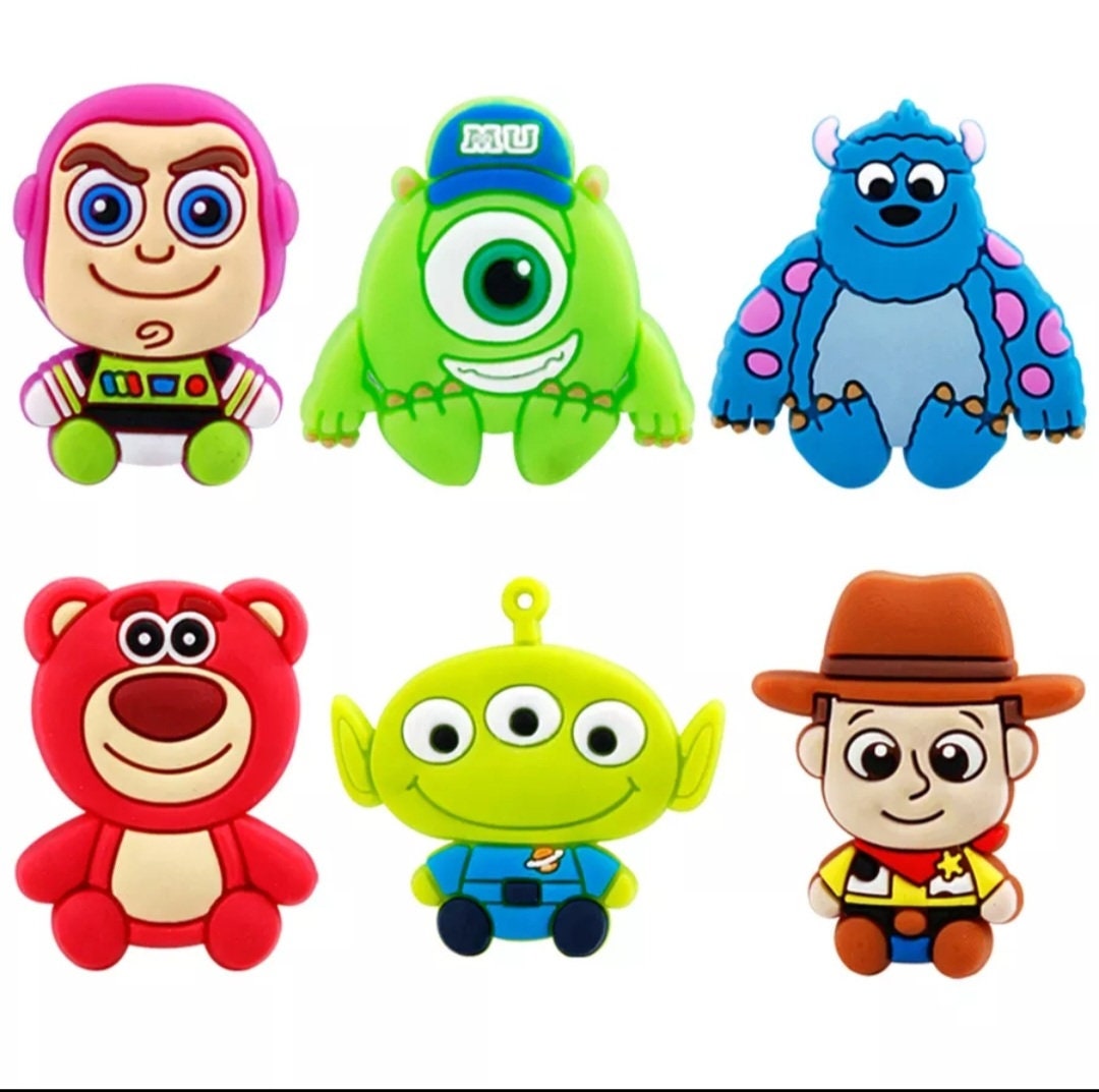 Toy Story Jibbitz. Monsters Inc Jibbitz. Disney Pixar Croc Etsy