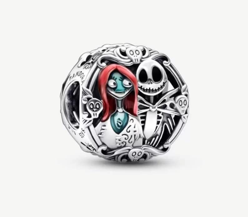Nightmare Before Christmas Pandora Charm.true Love Never Dies. Etsy