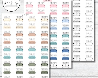 Therapy App Planner Stickers,Therapy Reminder, Mental Health Stickers