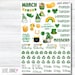 Shamrock Handprint Craft, Preschool or Daycare Paint Activity, Happy St ...