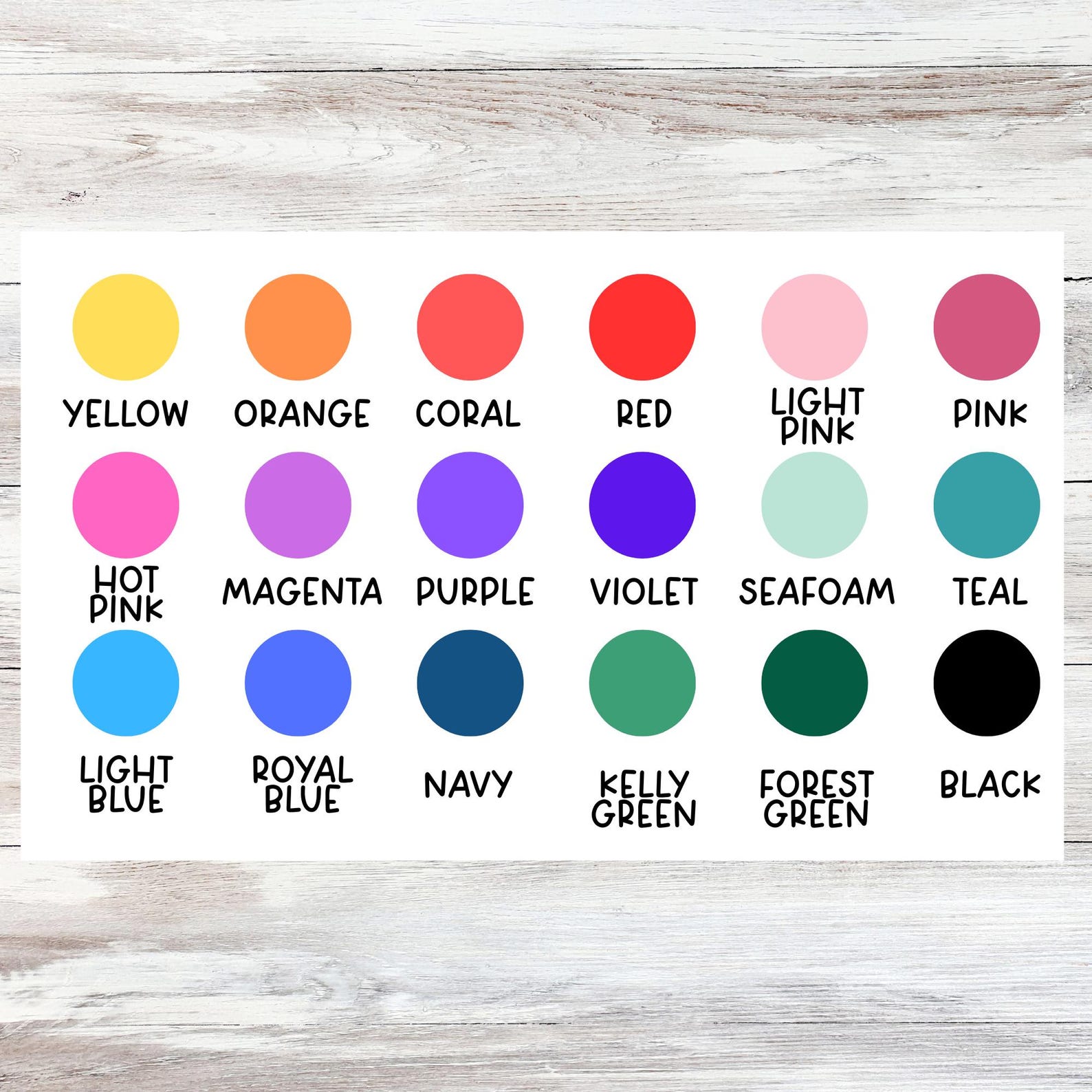 Custom Text Box Planner Stickers, Custom Script Planner Stickers ...